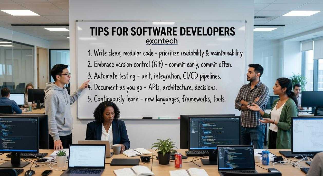 tips for software developers excntech